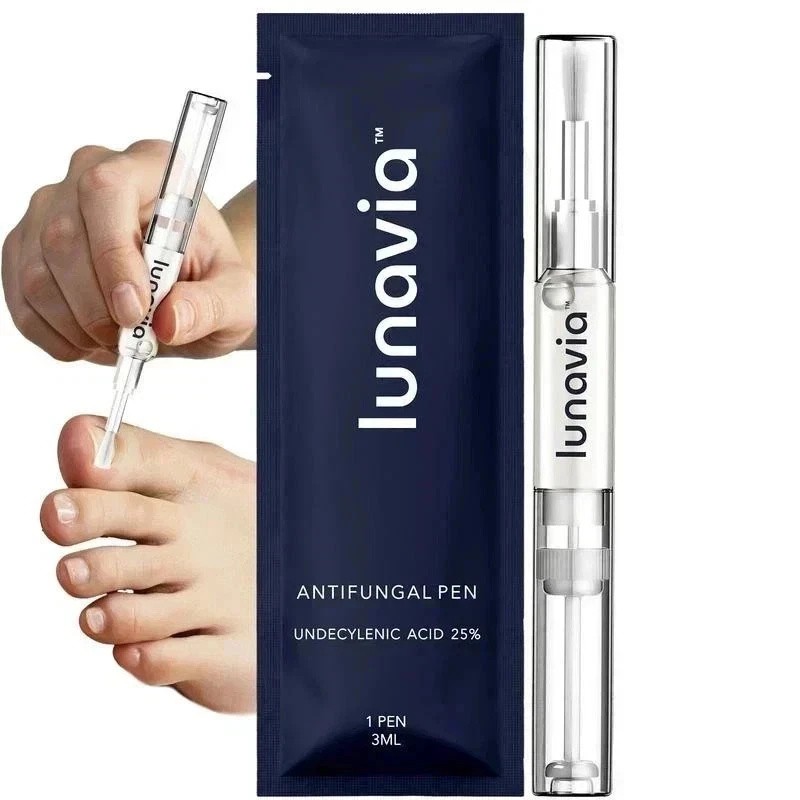 15/6/3PCS Lunavia Antifungal Pen 25% Undecylenic Acid – Toenail Fungus Treatment