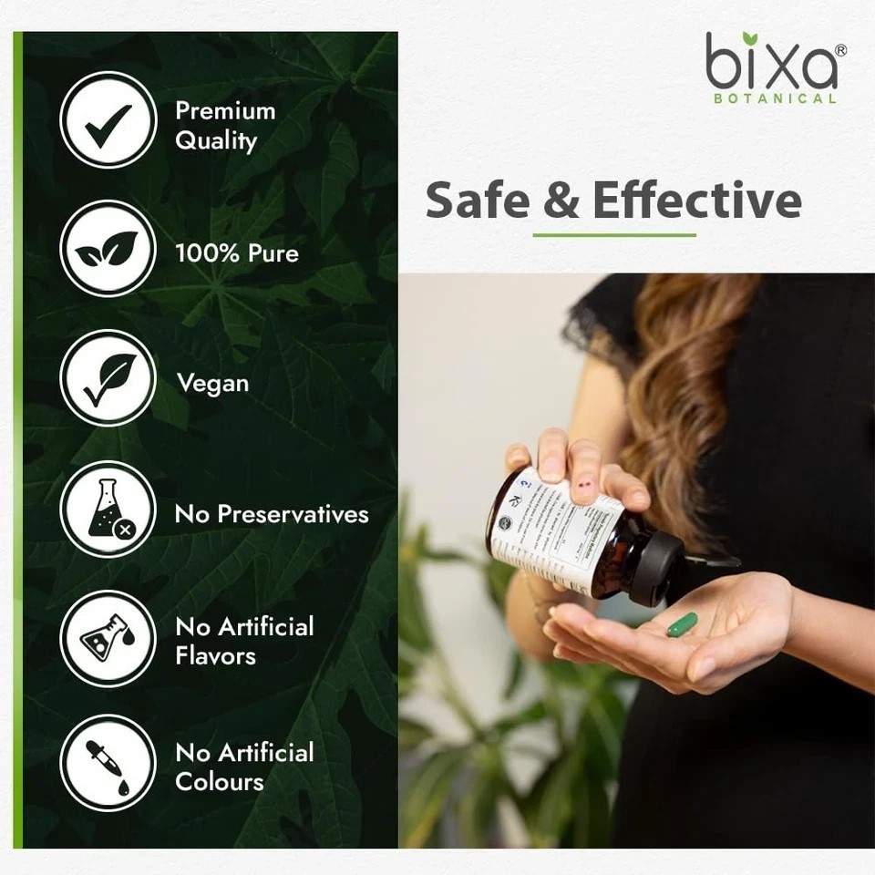 Bixa Botanical Jamun Extract Capsules, 60 Capsules