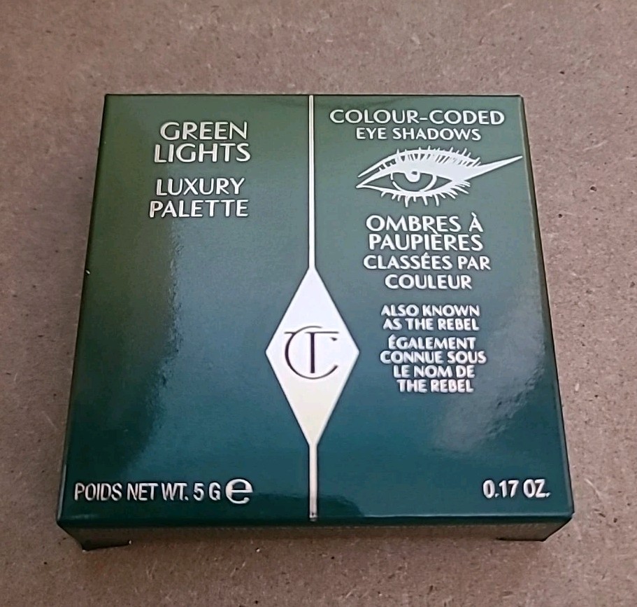 NEW Charlotte Tilbury Colour Coded Eyeshadow Luxury Palette The Rebel. FAST SHIP