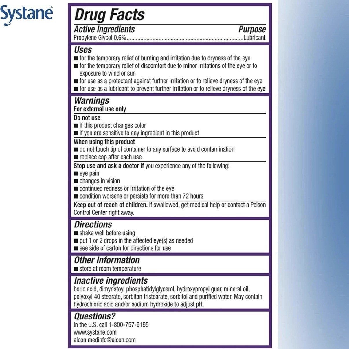 SYSTANE Complete PF Dry Eye Relief Drops Preservative Free Twin Pack Exp 06/2027