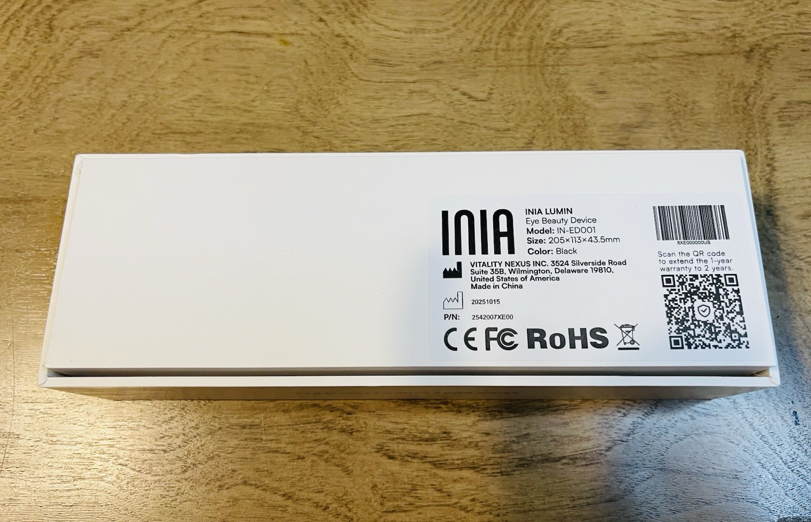 INIA LUMIN EYE Skincare Device