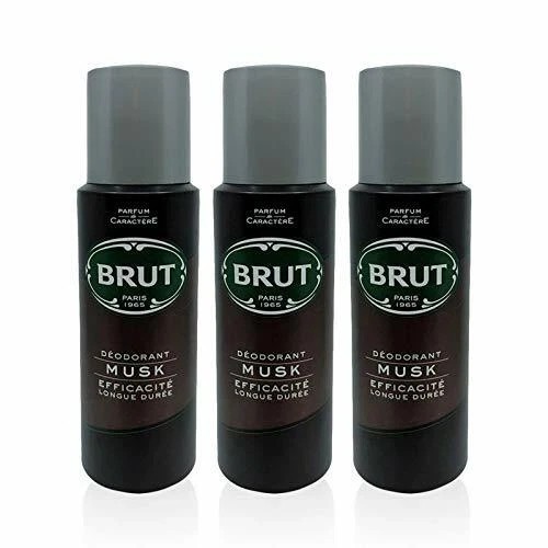 Brut Musk Deodorant For Men, 200 Ml (Pack Of 3) Free Shipping