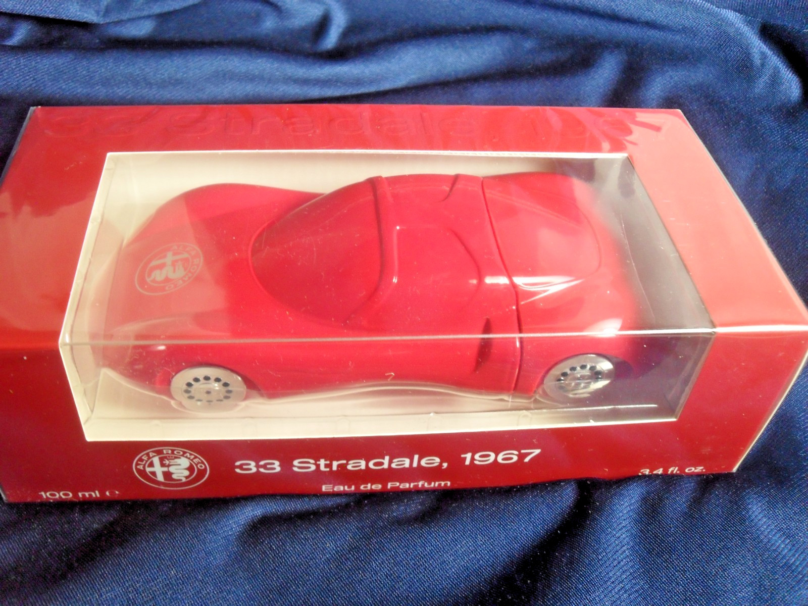 Alfa Romeo 33 Stradale 1967 Eau de Parfum Car Shape NEW 3.4 Oz. – Handsome Gift