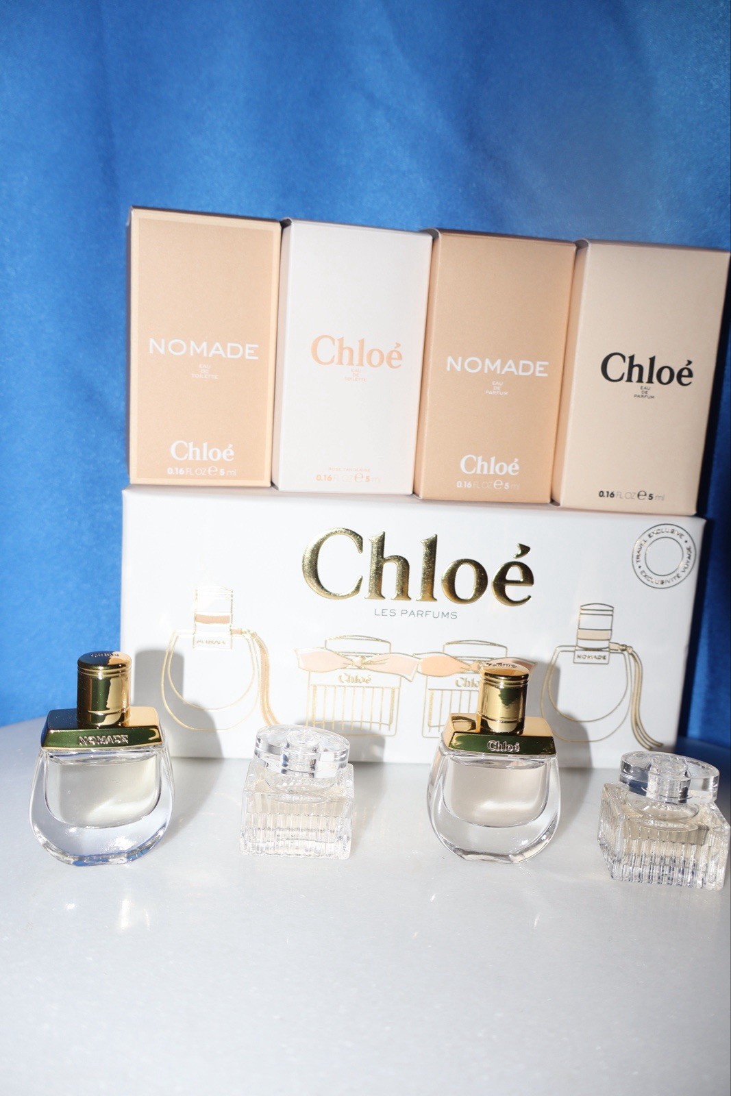 Chloé Nomade Mini Spray Gift Set, Sample Size 0.16 fl oz Each