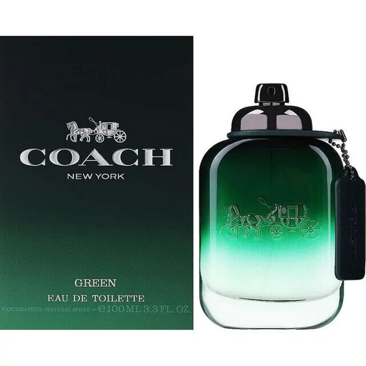 Coach Green by Coach cologne for men EDT 3.3 /3.4 oz New in Box