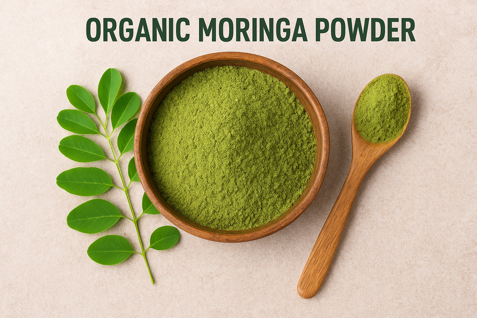 Organic Moringa Powder 3.5 oz (100 gm)