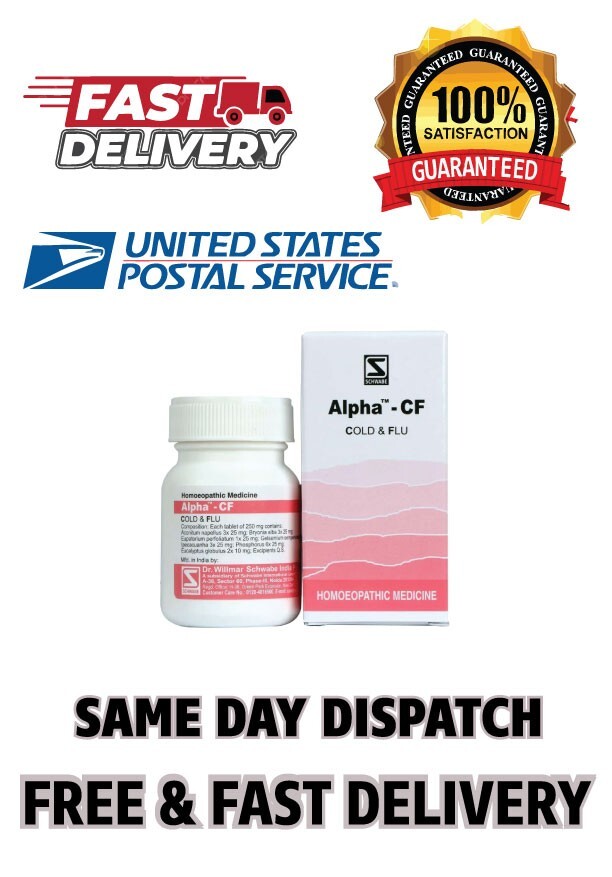 Willmar Schwabe India Homeopathic Alpha-CF (20gm Tablets)