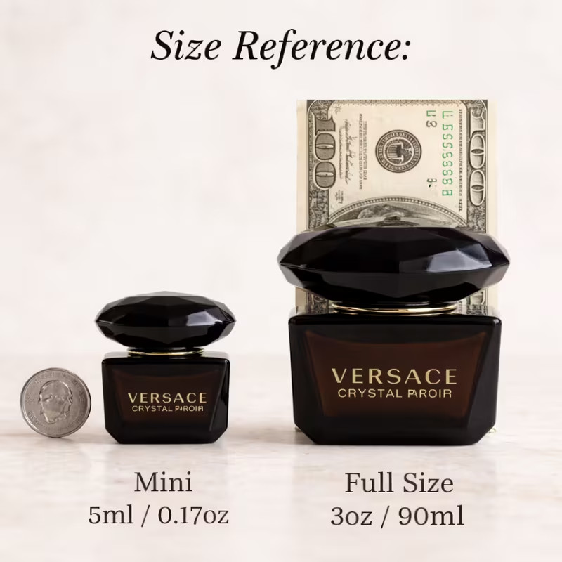 Versace Crystal Noir Mini Eau De Parfum 5ml / 0.17oz