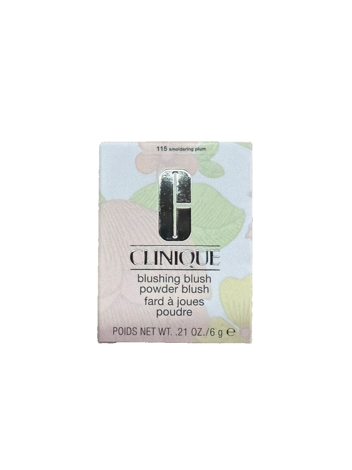 20A Clinique Blushing Blush Powder Long Lasting 115 Smoldering Plum .21oz NEW