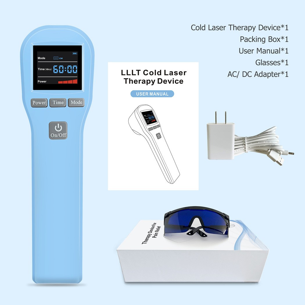 20Diodess 880mW Laser Therapy 650nm 808nm for Frozen Shoulder & Tendinitis Pain