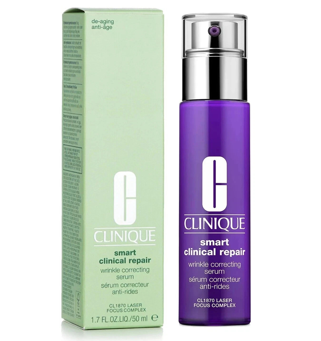 Clinique Smart Clinical Repair Wrinkle Correcting Serum 1.7 oz / 50ml Anti-Aging