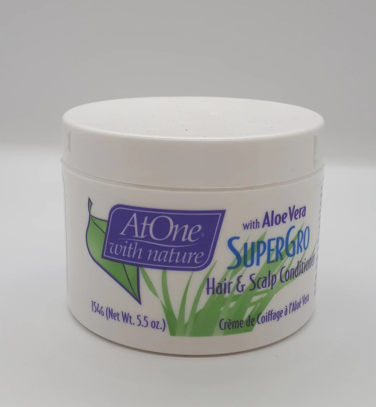 AtOne with nature with AloeVera SuperGro Hair & Scalp Conditioner 5.5oz/154G