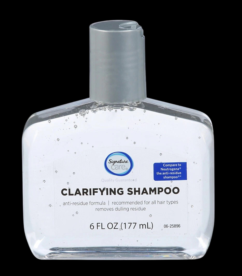 Signature Care Anti-Residue Clarifying Shampoo Compare to Neutrogena 6 fl oz