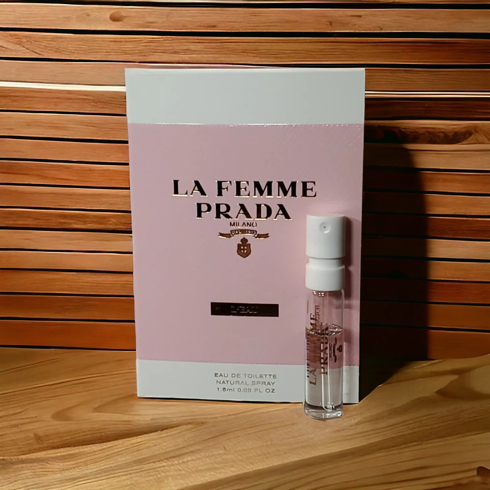 Prada La Femme L’eau, Eau de Toilette for Women, 1.5 mL Spray Sample