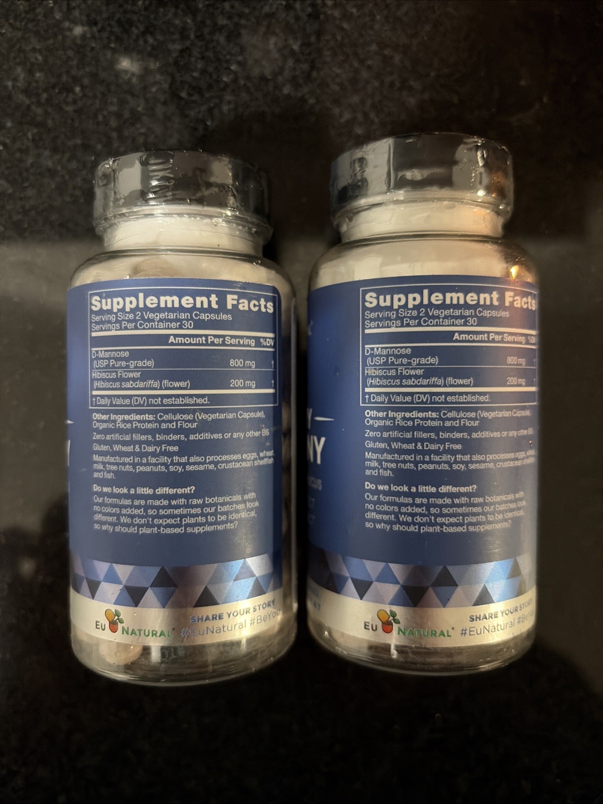 D-Mannose 800 mg Urinary Tract Support 120 Veg Capsules Urinary Harmony