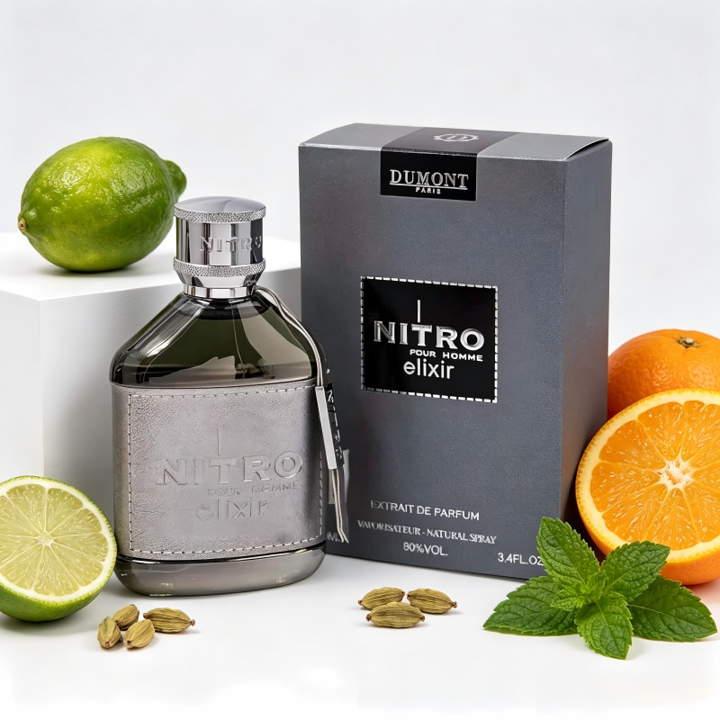 Elixir Pour Homme Extrait De Parfum 3.4 oz/100 Ml For Men.