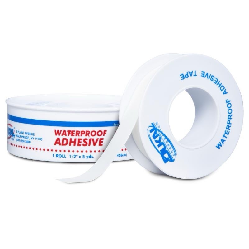 🔥10 PACK! Dukal Waterproof Tape, Non Sterile, 1/2″ × 5 yd. (10 – ROLLS!)🔥