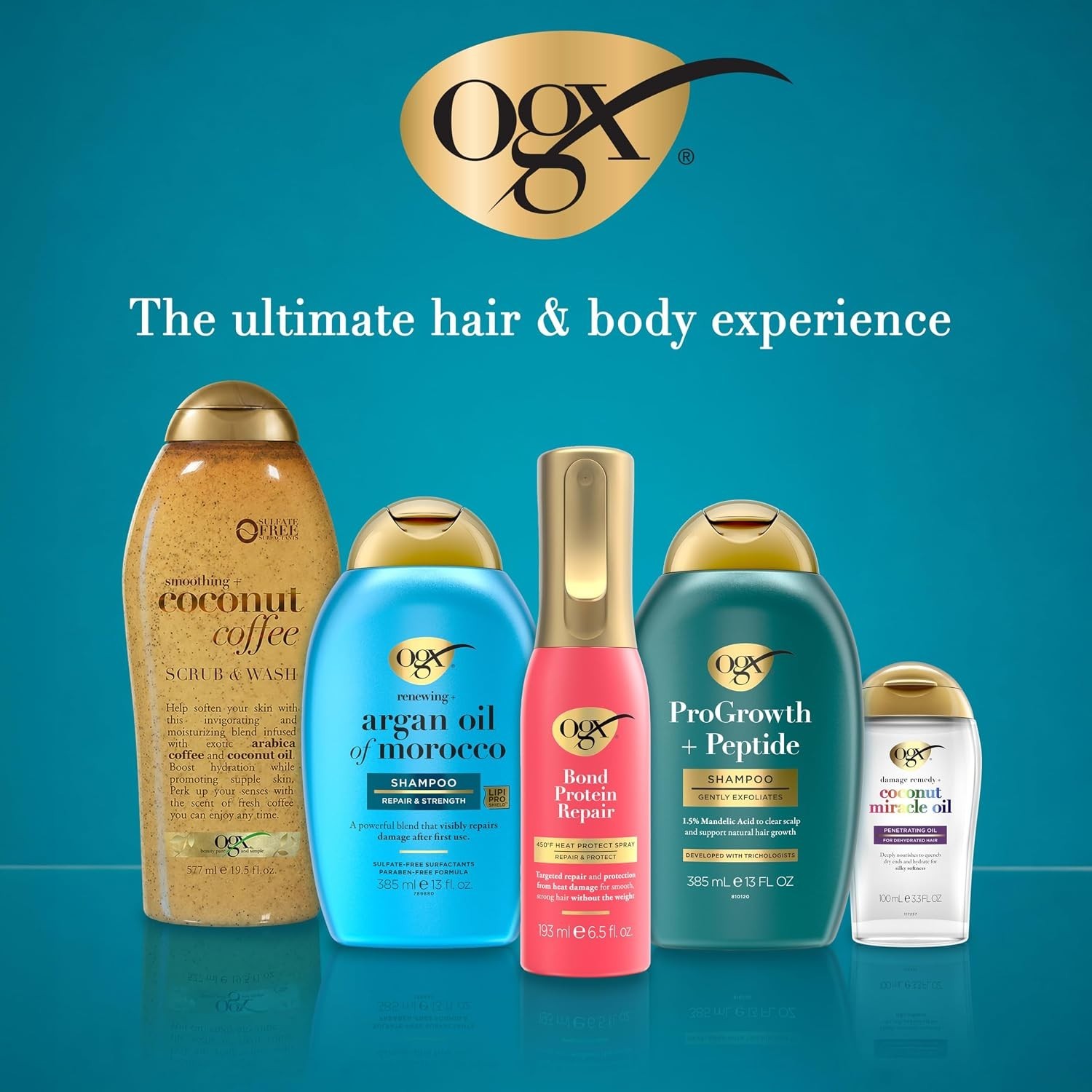 OGX Coconut Coffee Exfoliating Body Scrub & Wash – Hydrate & Renew