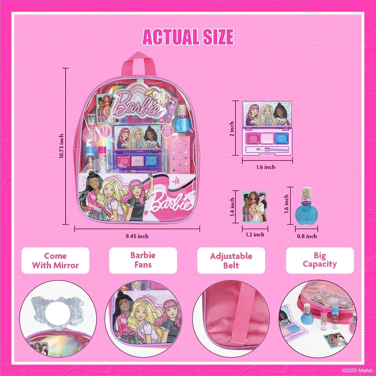 Toys For Girls Beauty Set Make Up Kids 3 4 5 6 7 8 Years Age Old Cool Gift Xmas