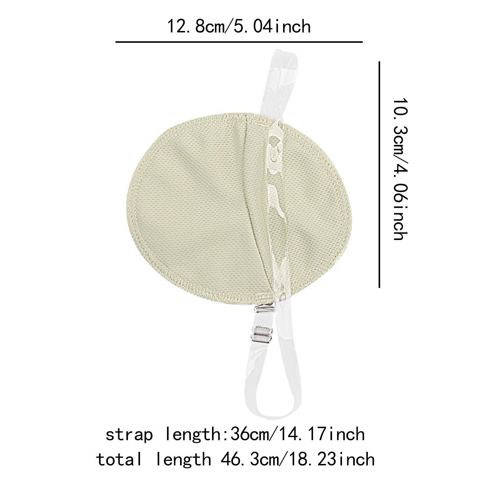 2 Pieces Underarm Pads Armpit Washable,Breathable for Men