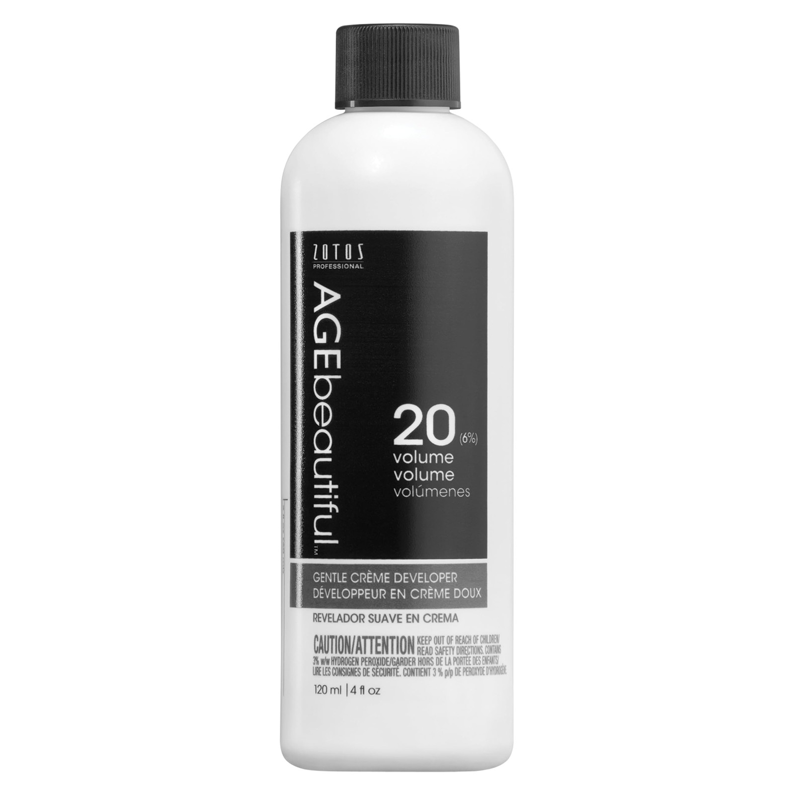 AGE beautiful 20 Volume Gentle Creme Hair 4 Fl Oz (Pack of 1), White