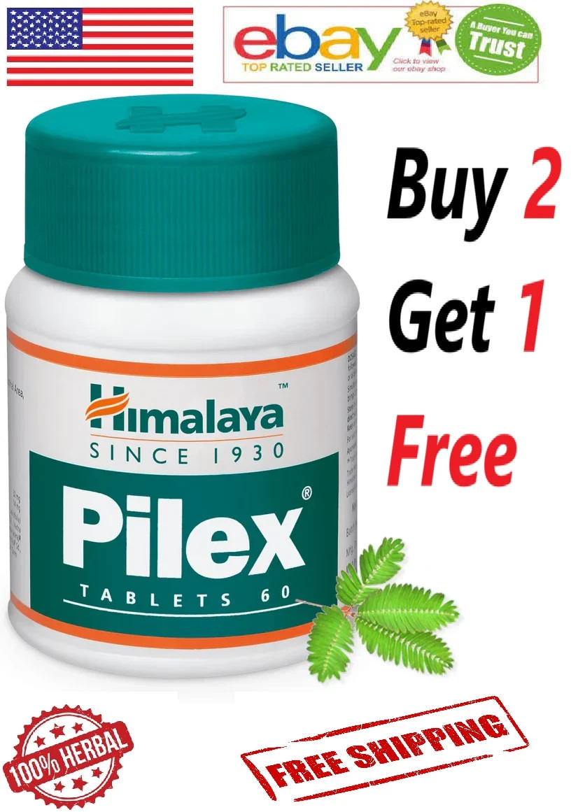 Himalaya Pilex Tablets 60 Tabs BUY 2 GET 1 FREE
