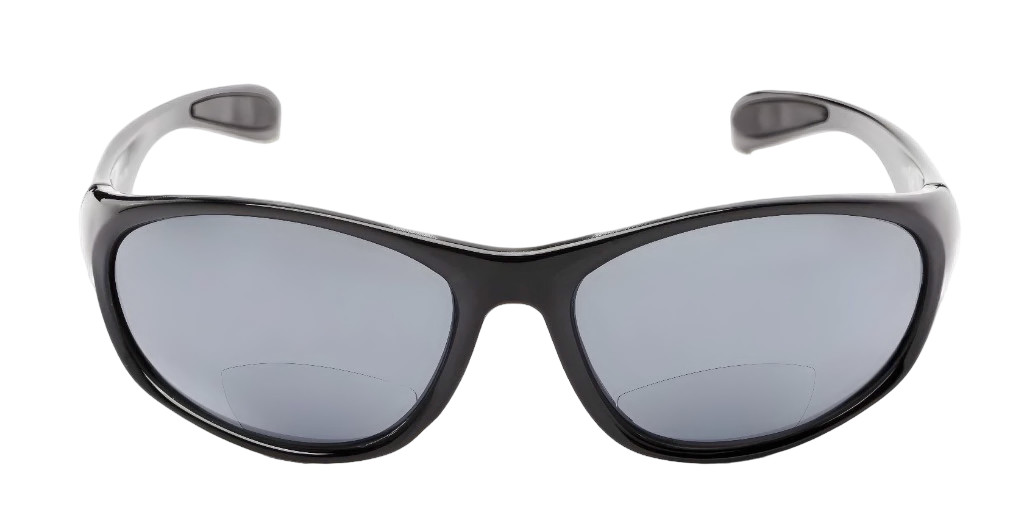 Sport Wrap Bifocal Reading Sunglasses with Lightweight Frames & UV400 Protection