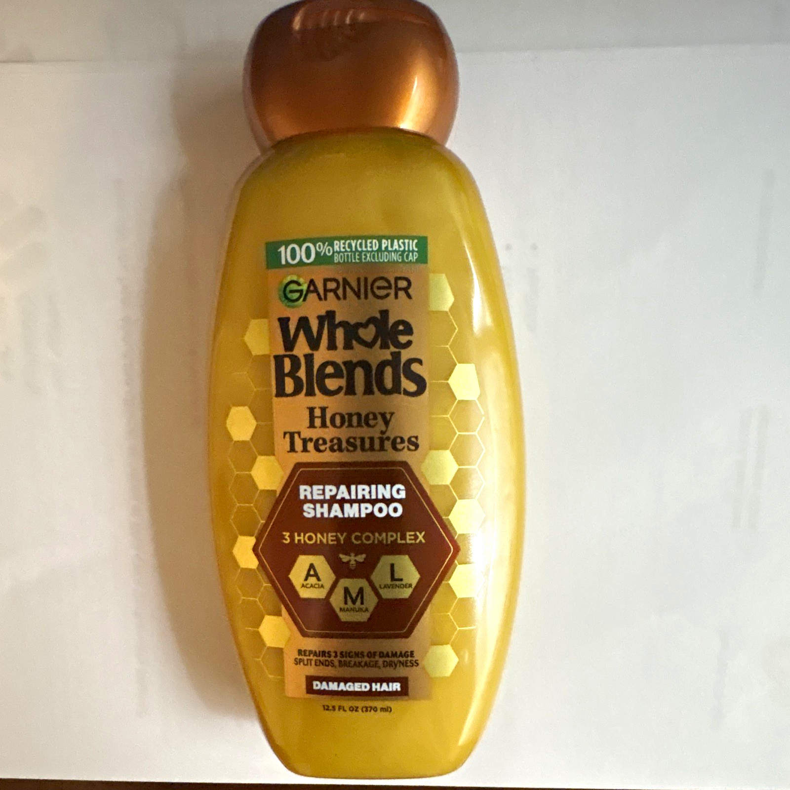 Garnier Whole Blends Honey Treasures Repair Shampoo Dry/Damaged Hair 12.5 oz