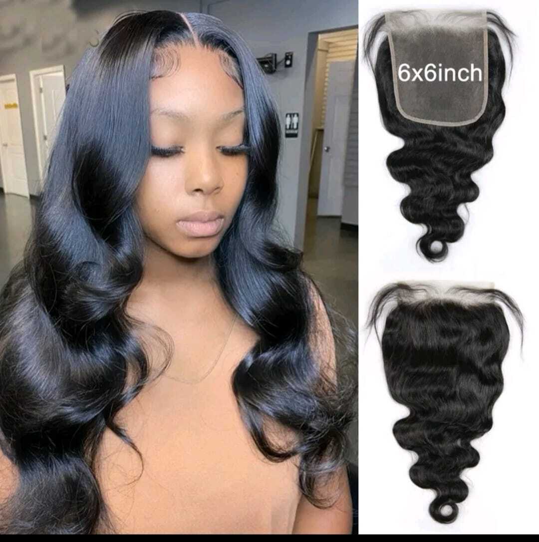13A BRAZILIAN HD THIN LACE CLOSURE/FRONTAL 4X4/5X5/6X6/13X4/13X6 FREEWAY PARTING
