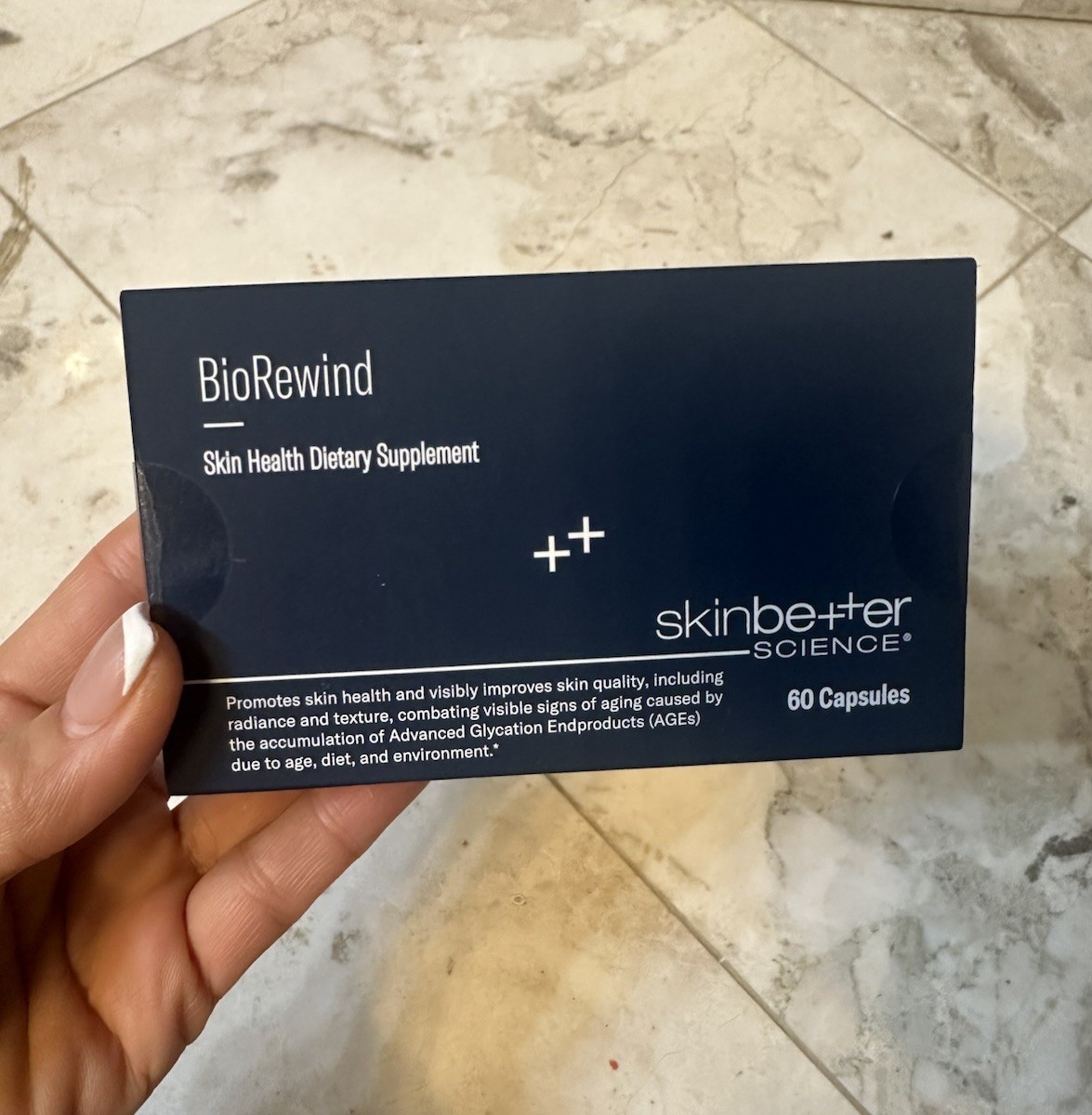 Skinbetter Science BioRewind Skin Health Dietary Supplement, 60 capsules