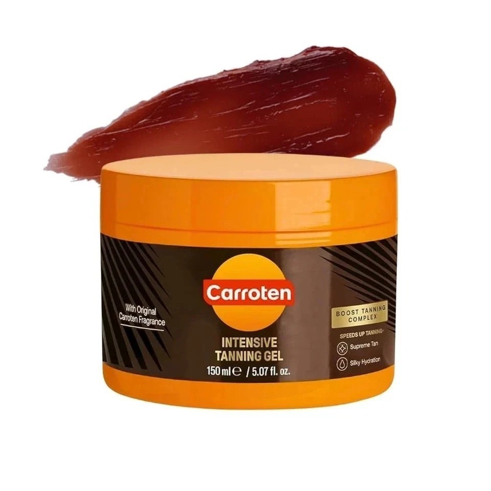 Carroten Intensive Tanning Gel | Browning Tan Accelerator 5 Fl Oz (Pack of 1)