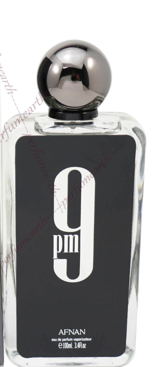 Afnan 9 PM By Afnan 3.4/3.3 oz Edp Spray For Unisex New In Tester Box Same As