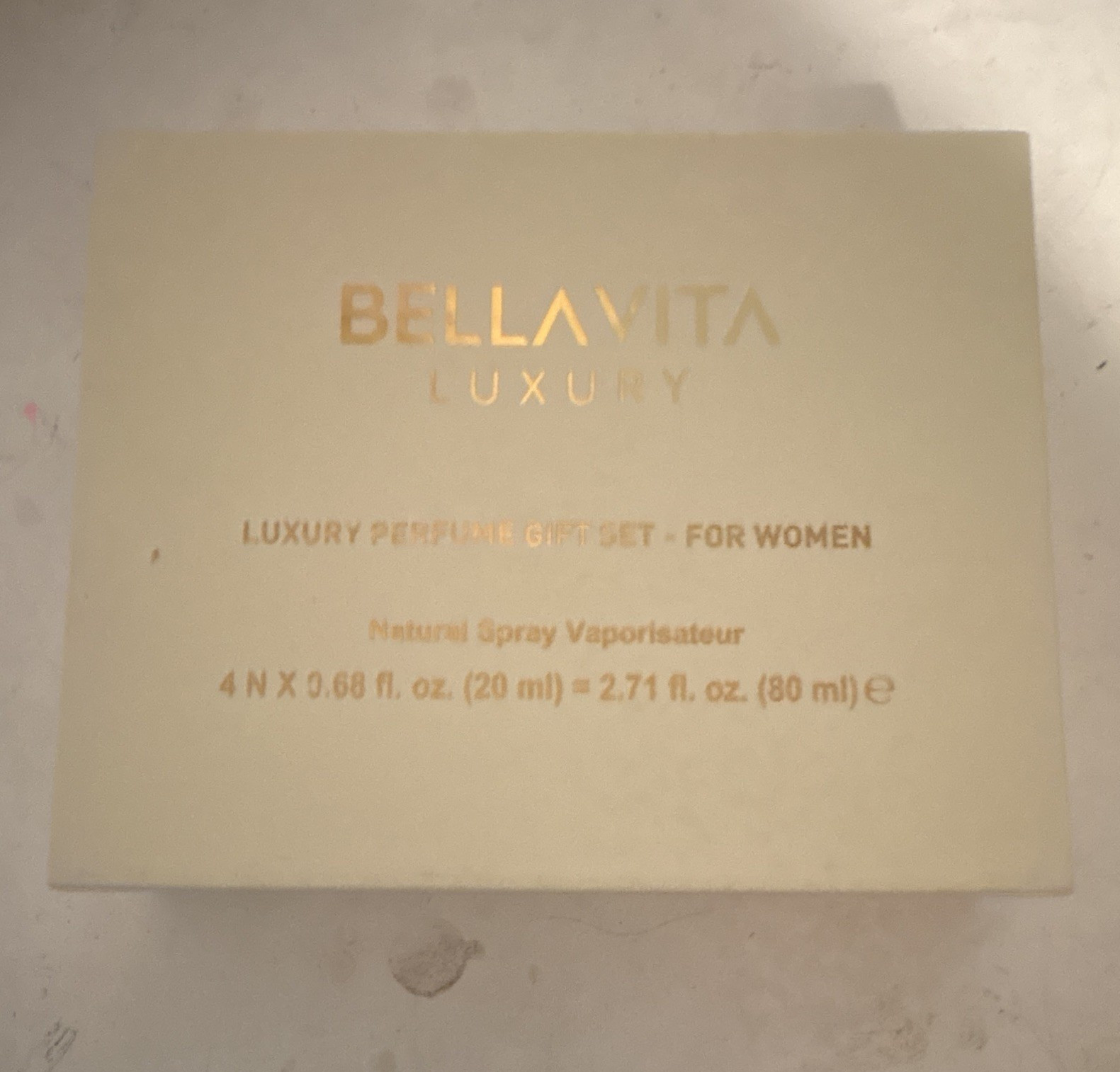Bella Vita Luxury Travel Spray Gift Set 2.71 fl oz Glam Date Rose Senorita