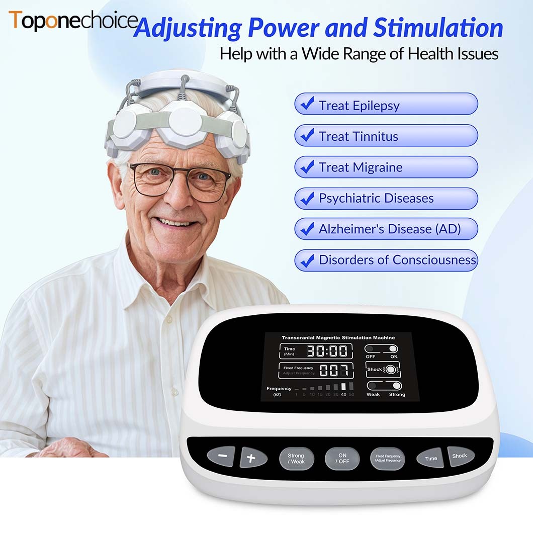 Magnetic Wellness Device Relieves Brain Fatigue Chronic Pain for Depression Home