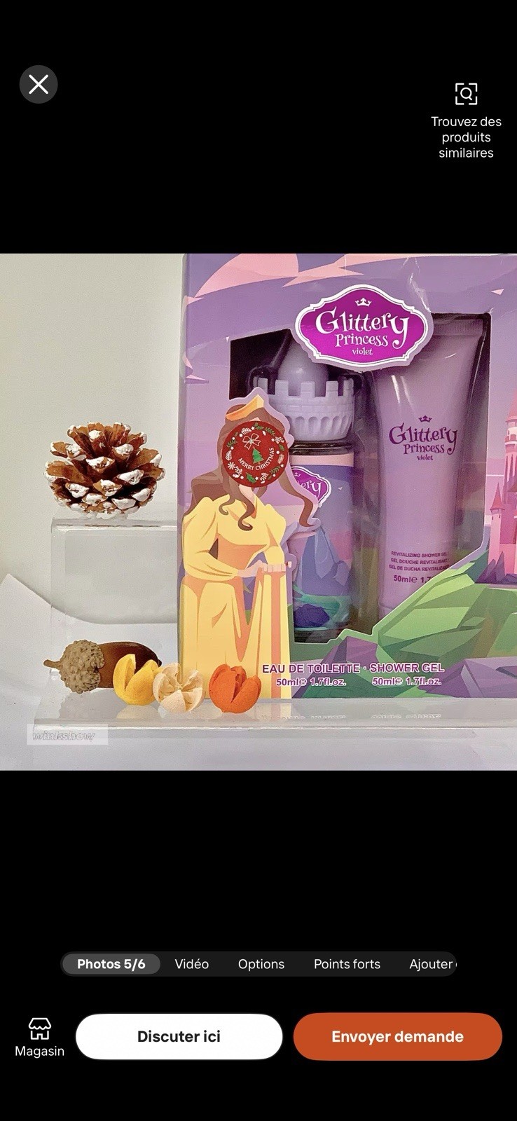 Perfume and Shower Gel for Children 12 Months and Older Girls
