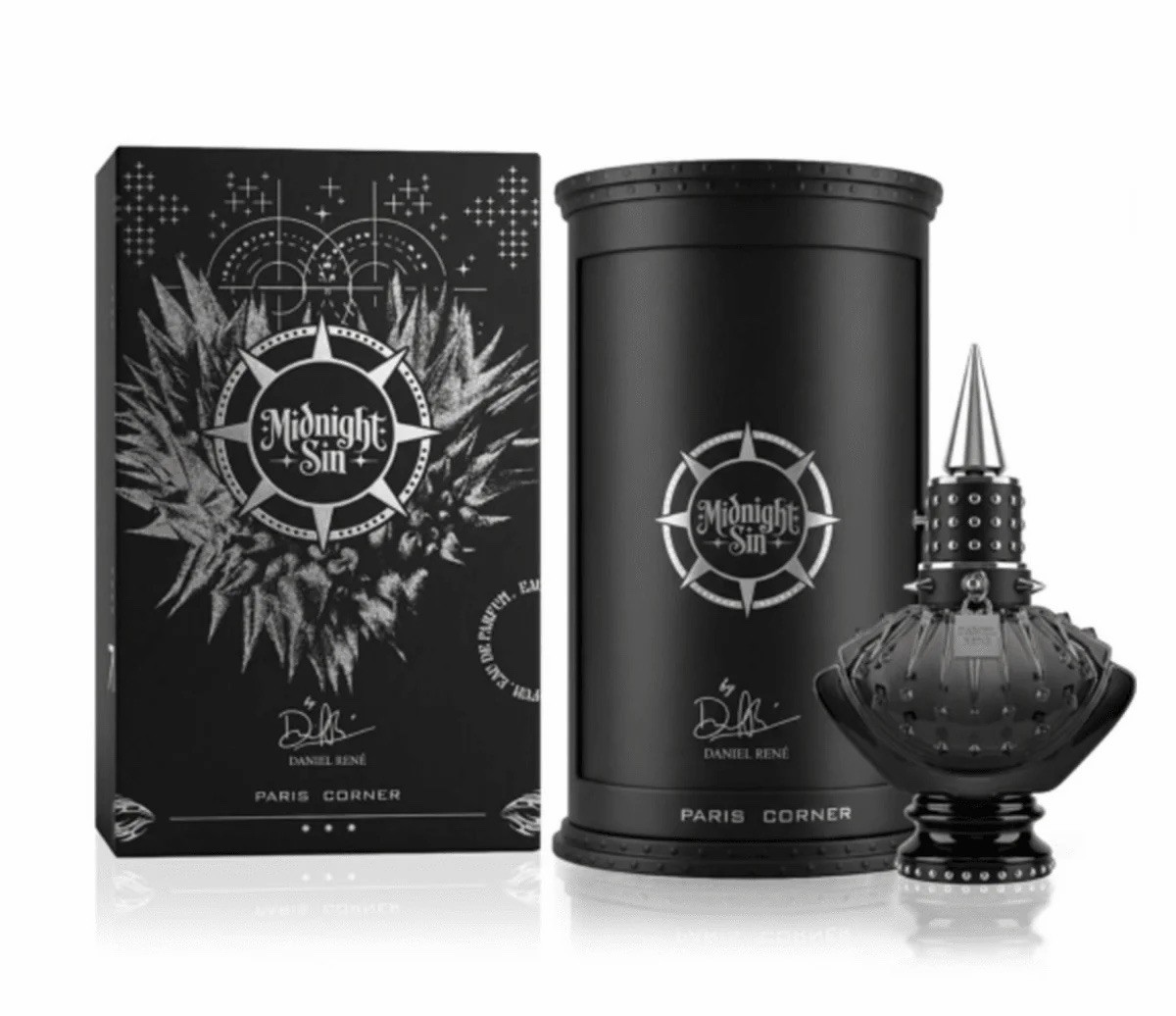 Paris Corner Midnight Sin Eau de Parfum Spray 3.4 fl oz Regular Size