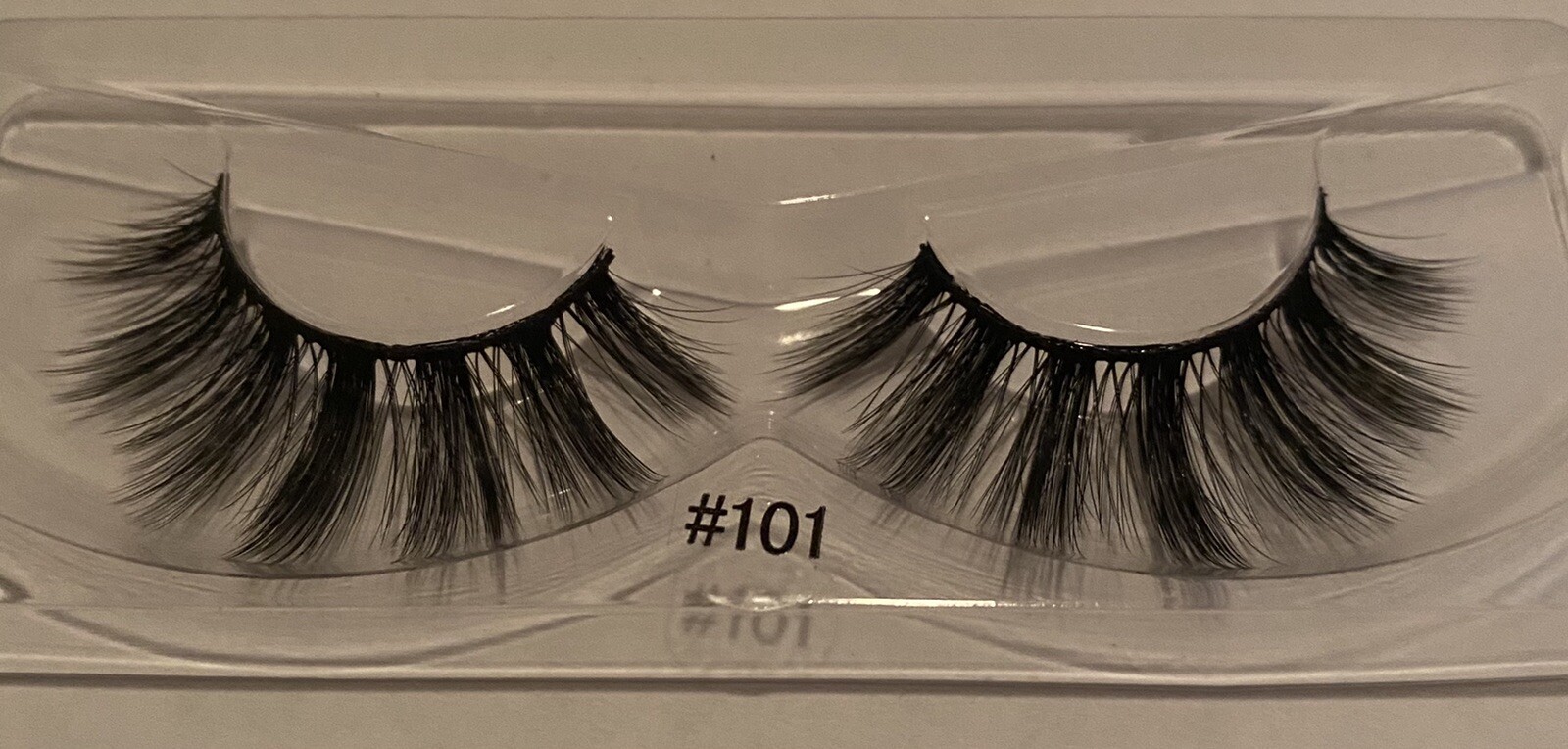 NEW #101 NATURAL LONG 3D MINK EYELASHES CRUELTY FREE 13MM IN US!!