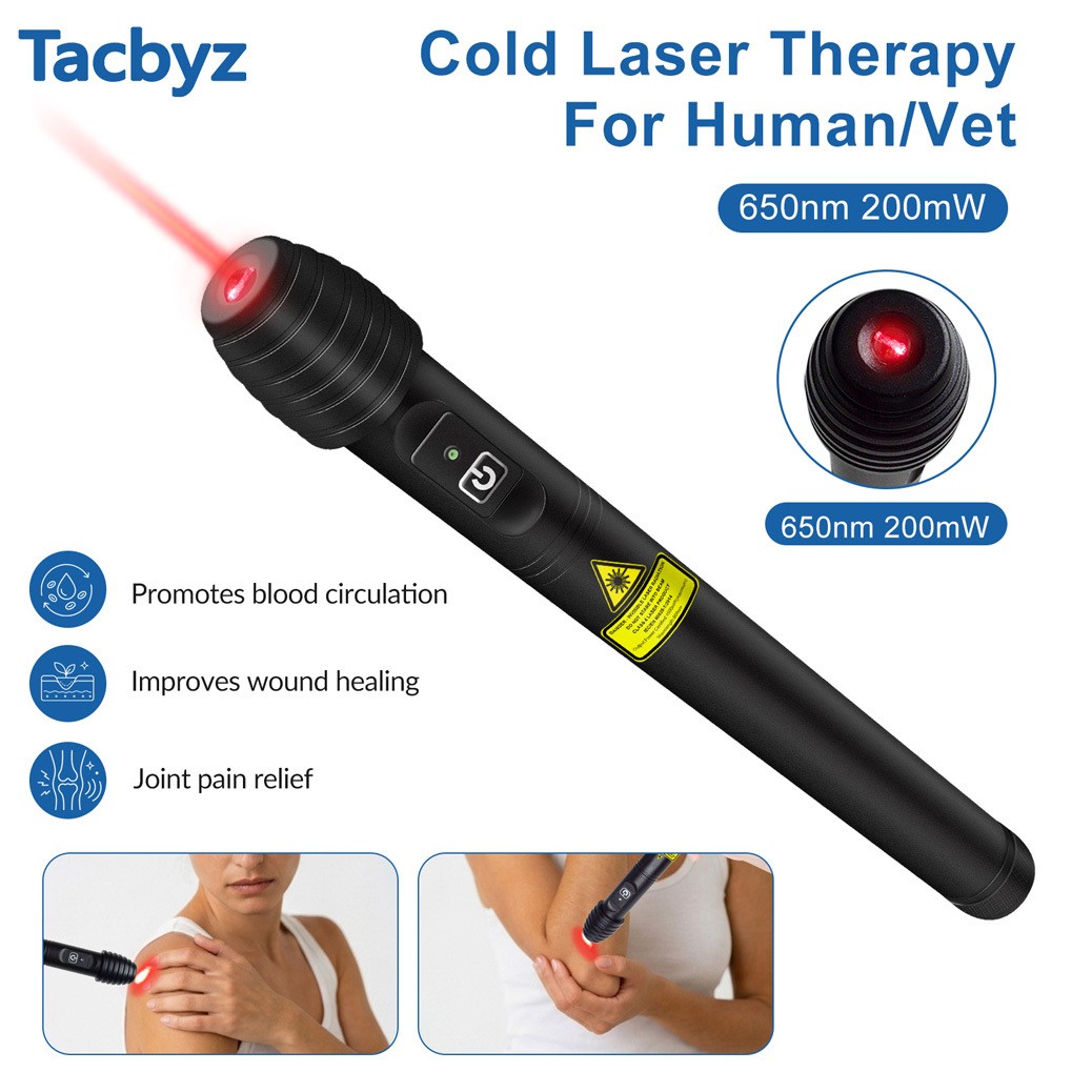200mW 650nm Deep Tissue Laser Therapy for Wound Healing Post-Surgery Recovery