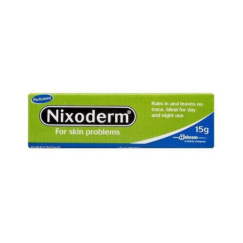 Nixoderm Tube Cream for Skin Problems | Eczema, Blemish, Pimples, Rash (15g)