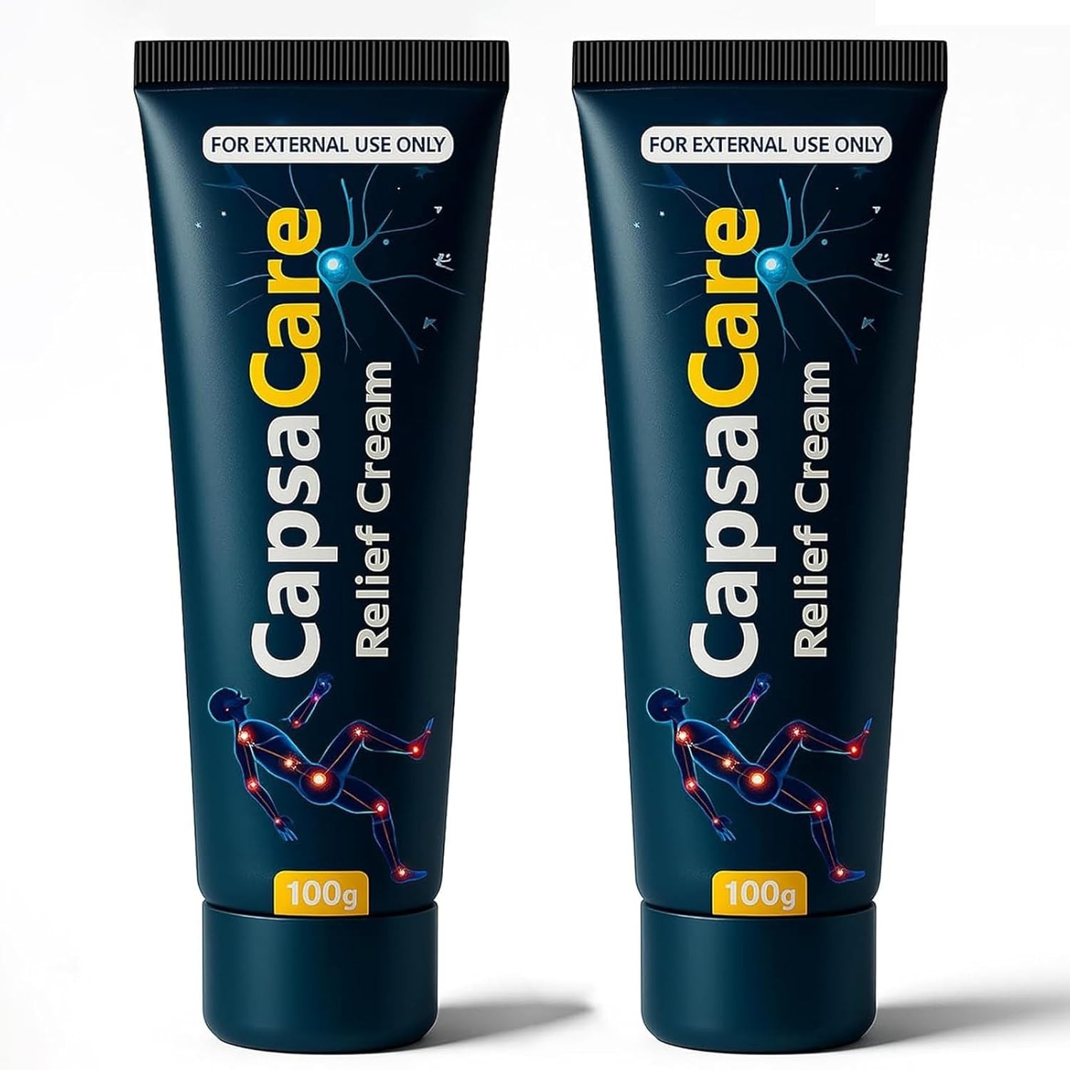 Capsacare Neuropathy Relief Cream, Contains Capsaicin, Arnica, Menthol, Msm