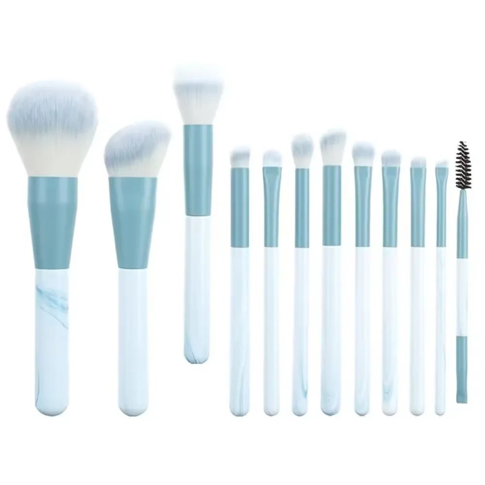 13PCS Makeup Brush Set with Bag Soft Foundation Blush Eyeshadow Cosmetic Tools