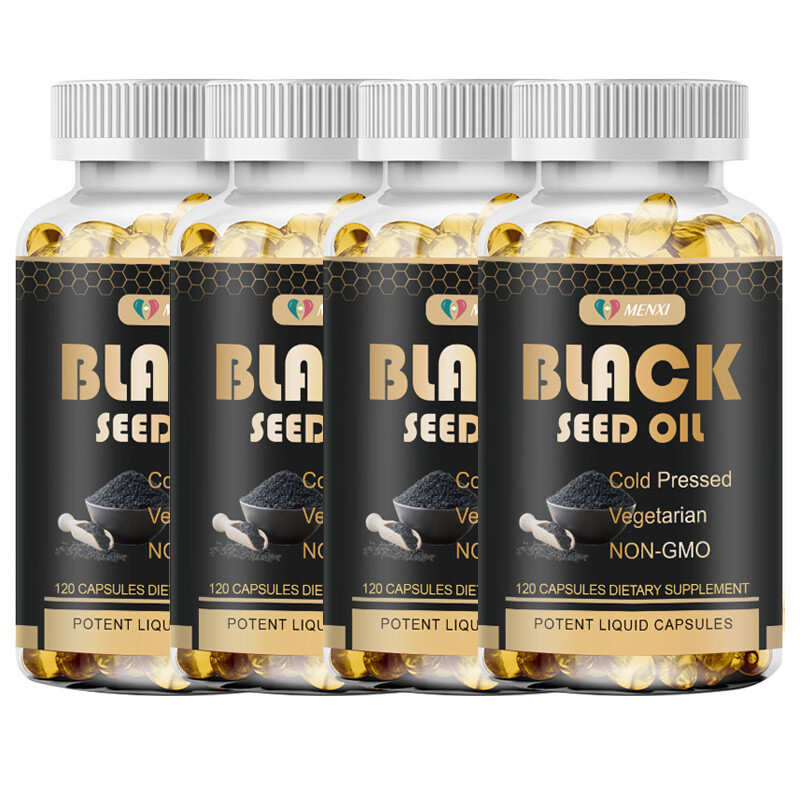 1000mg Black Seed Oil Pills,Premium Cold Pressed,Non-GMO,Vegan,Premium BlackSeed