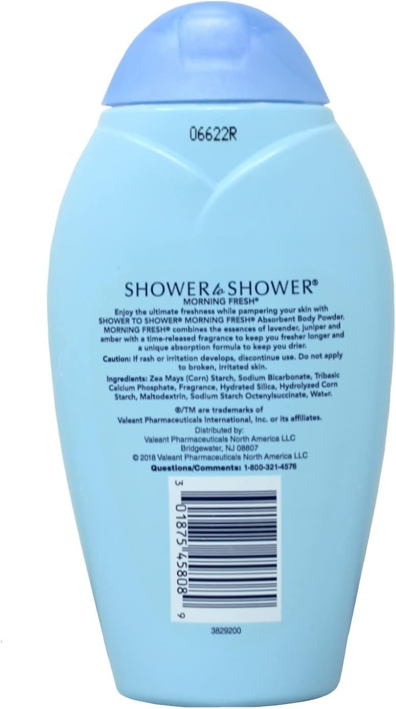 Morning Fresh Talc-Free Body Powder with Lavender – 8oz for Comfort & Freshness