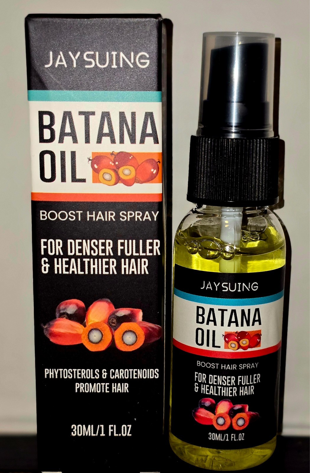 BATANA OIL Natural Hair Growth Serum – Organic Promotes Hair Regrowth Women Men