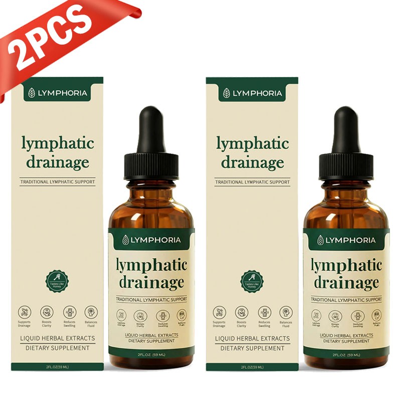 Lymphoria – Lymphatic Drainage 59ml – Detox Bloat Relief & Immune Support-US