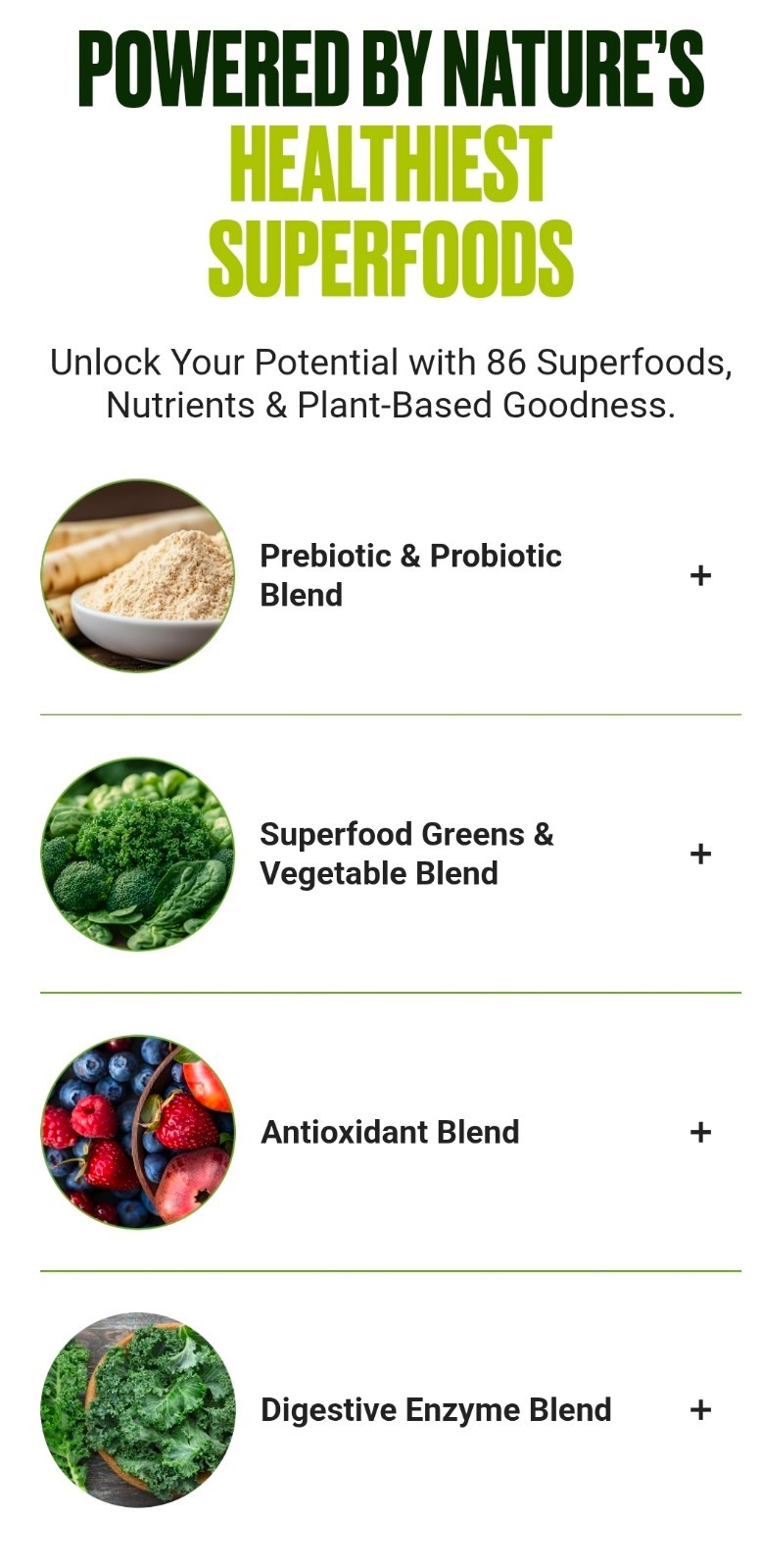 Vita hustle one SuperFood Protein Blueberry