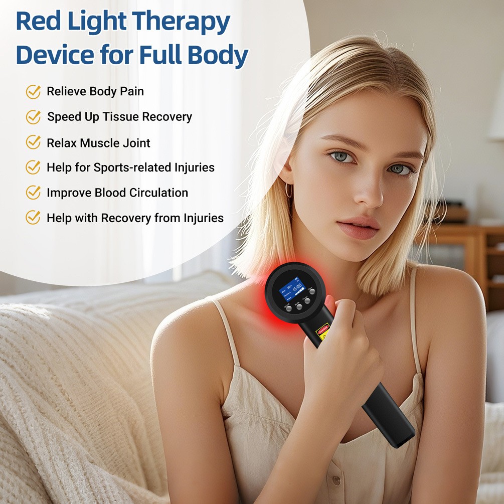 Professional Laser Therapy Machine 5W Dual Wavelength Infrared Pain Relief Home