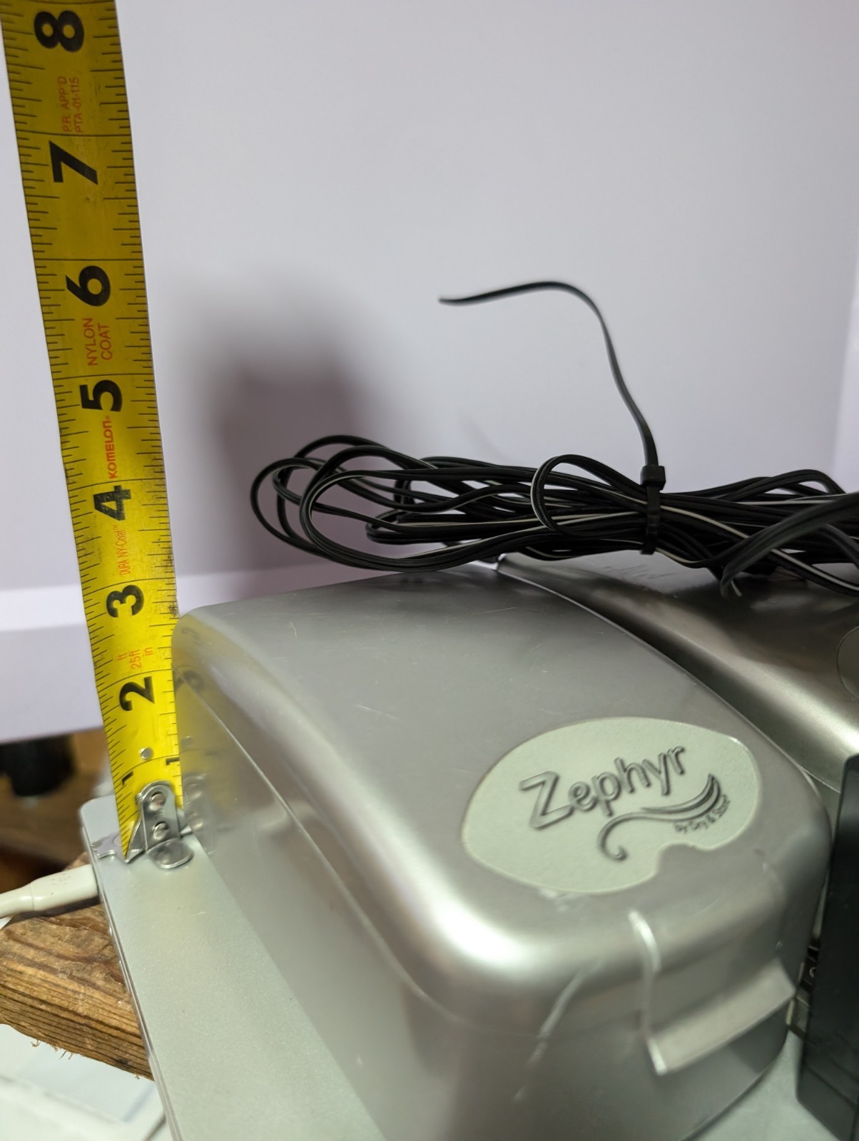 Two Zephyr by Dry & Store, an electronic dehumidifier