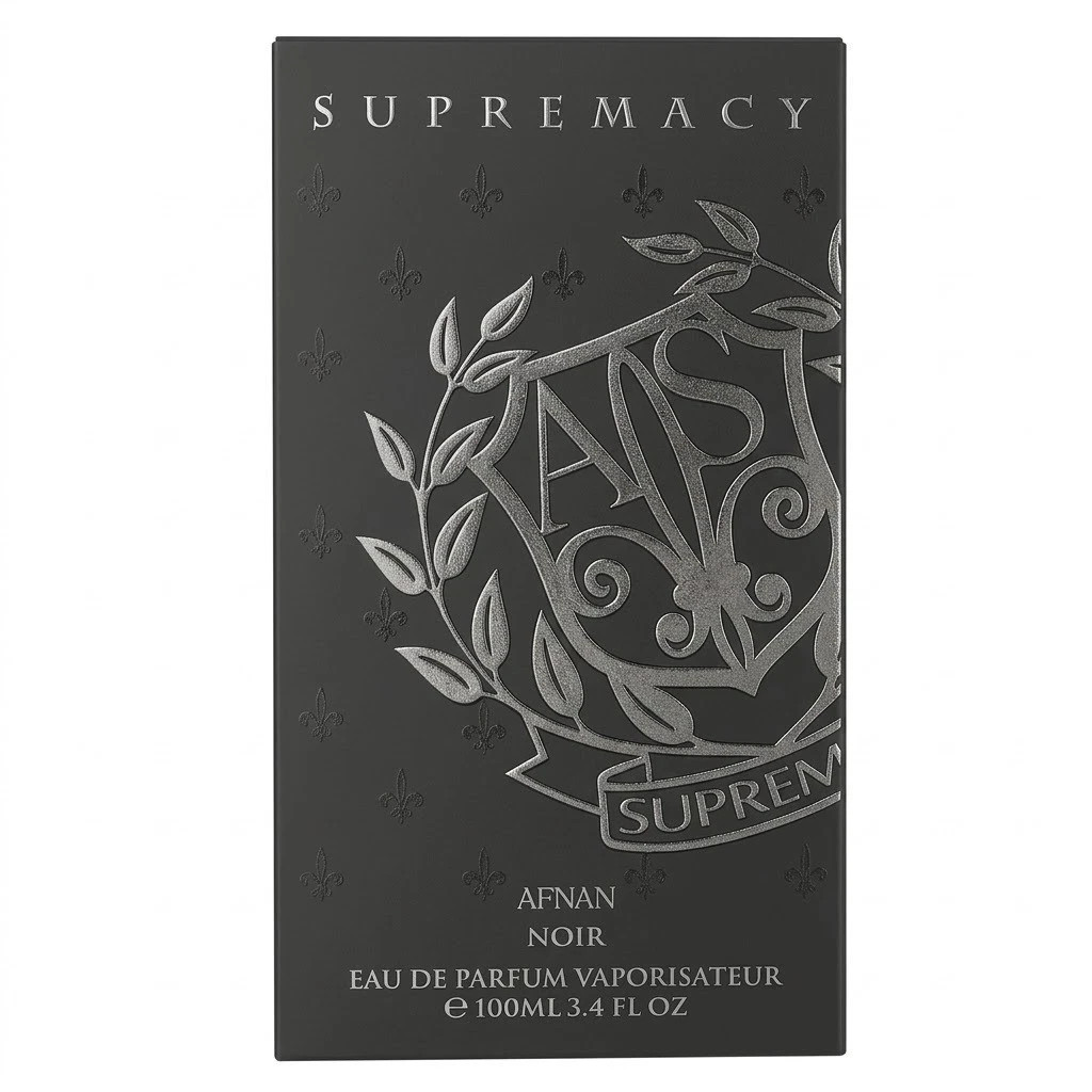 Afnan Supremacy Noir Eau de Parfum for Men 100ml/3.4 Oz Spray Bottle, Brand New!