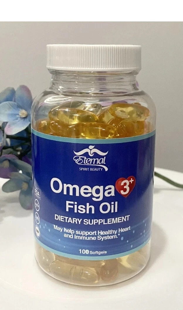 Eternal Spirit Beauty Omega 3+ Fish Oil  – 100 Softgels